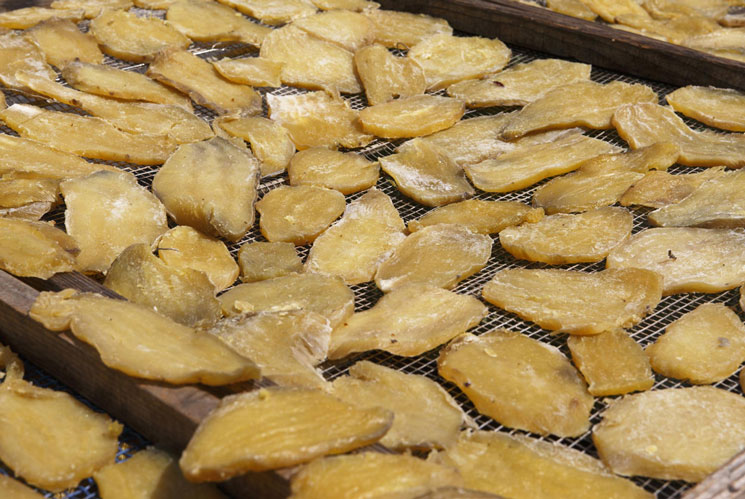 おやつ用の手作り干し芋の作り方